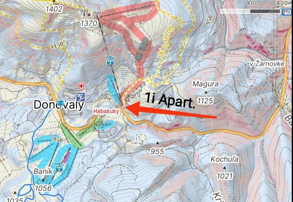 1I Apartman Donovaly Magura Nova Hola Dış mekan fotoğraf