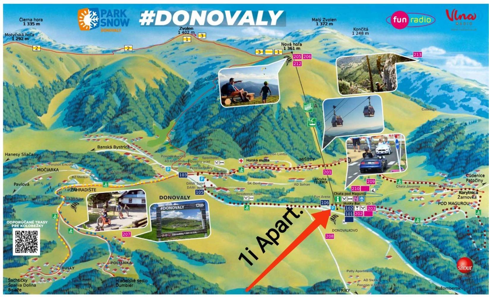1I Apartman Donovaly Magura Nova Hola Dış mekan fotoğraf
